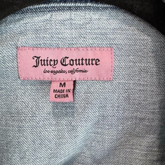 Juicy Couture Light Blue Denim Jacket - Picture 5 of 6